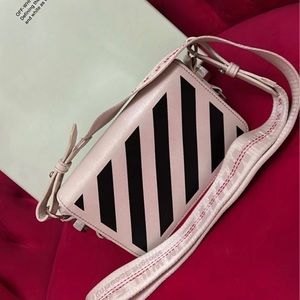 OFF-WHITE DIAGONAL CROSSBODY BAG 100% authentic!